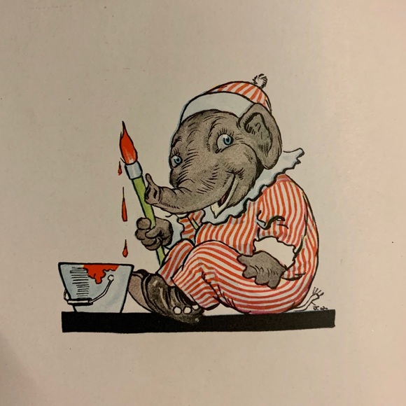 Eddie Elephant, by Johnny Gruelle - Picture 5 of 8